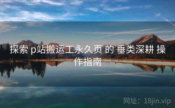 探索 p站搬运工永久页 的 垂类深耕 操作指南