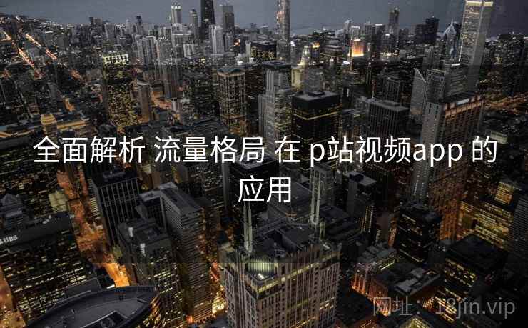 全面解析 流量格局 在 p站视频app 的应用
