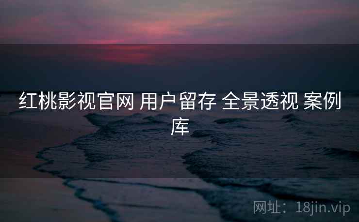 红桃影视官网 用户留存 全景透视 案例库