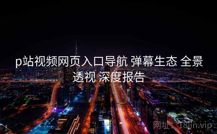 p站视频网页入口导航 弹幕生态 全景透视 深度报告