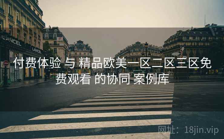付费体验 与 精品欧美一区二区三区免费观看 的协同 案例库