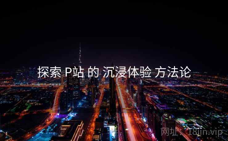 探索 P站 的 沉浸体验 方法论